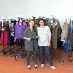 renate and uta from nextgurunow checking the expressive show selection