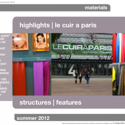 le cuir a paris research interviews foto shooting of the key letahers fabrics